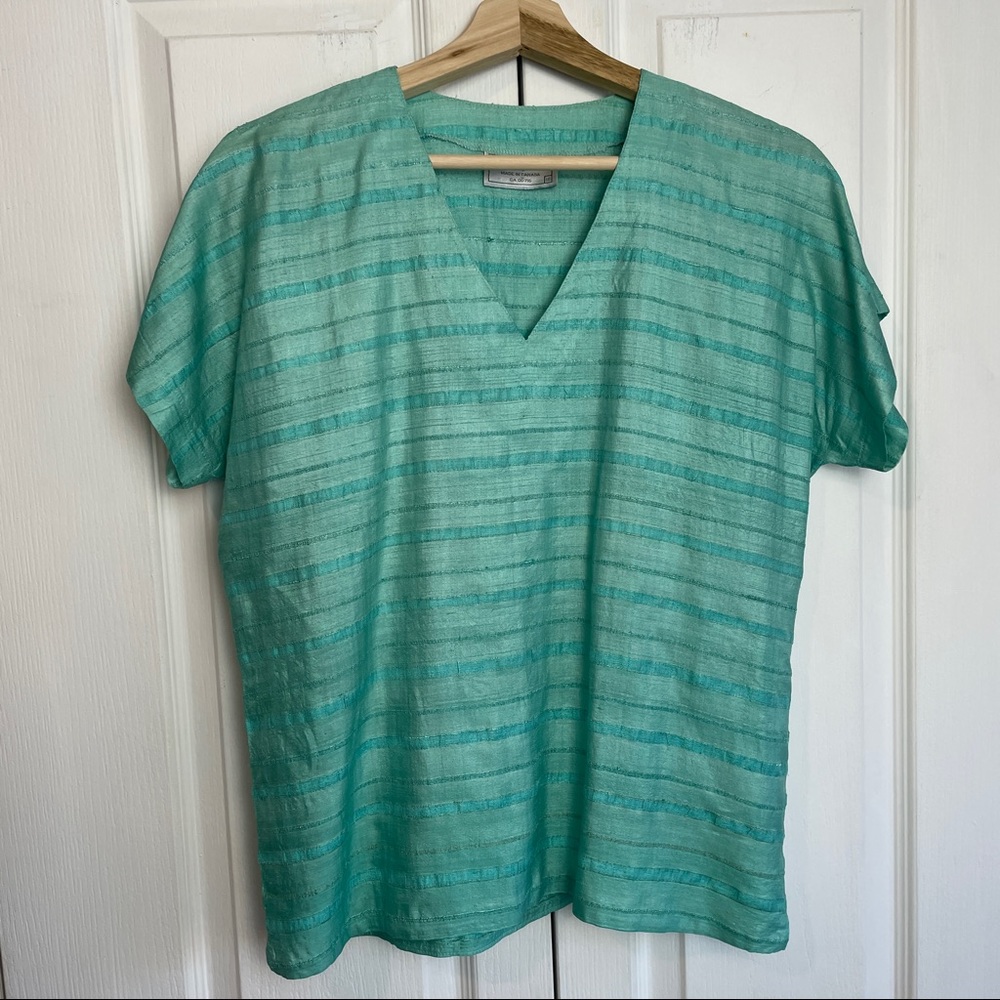 90s SILK Co-Ord Skirt & Top Set